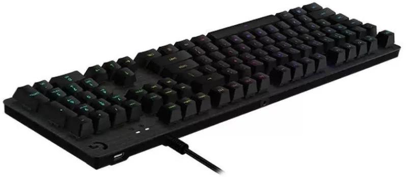 Клавиатура Logitech G512 Carbon Red Linear механическая черный USB Multimedia for gamer LED (920-009374)