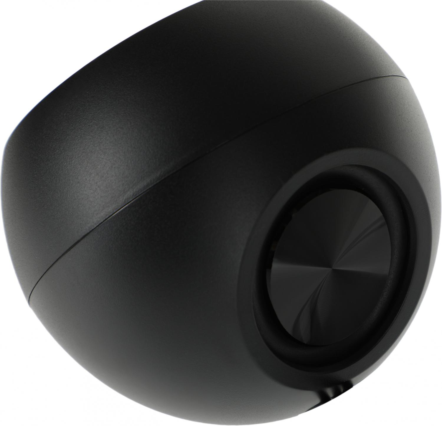 Колонки Creative PEBBLE MF1680 2.0 черный 4.4Вт