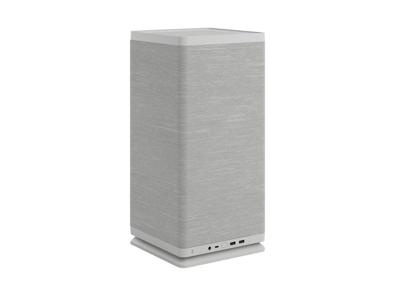 Корпус без блока питания/ Case Fractal Design Mood, Mini-Tower, 1x180mm, 2xUSB-A 3.0 + 1xUSB 3.2 Type-C, SFX PSU Support, mITX Light Gray