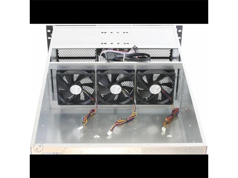 Procase RE411-D11H0-FE-65 Корпус 4U server case,11x5.25+0HDD,черный,без блока питания,глубина 650мм,MB EATX 12"x13",панель вентиляторов 3х120