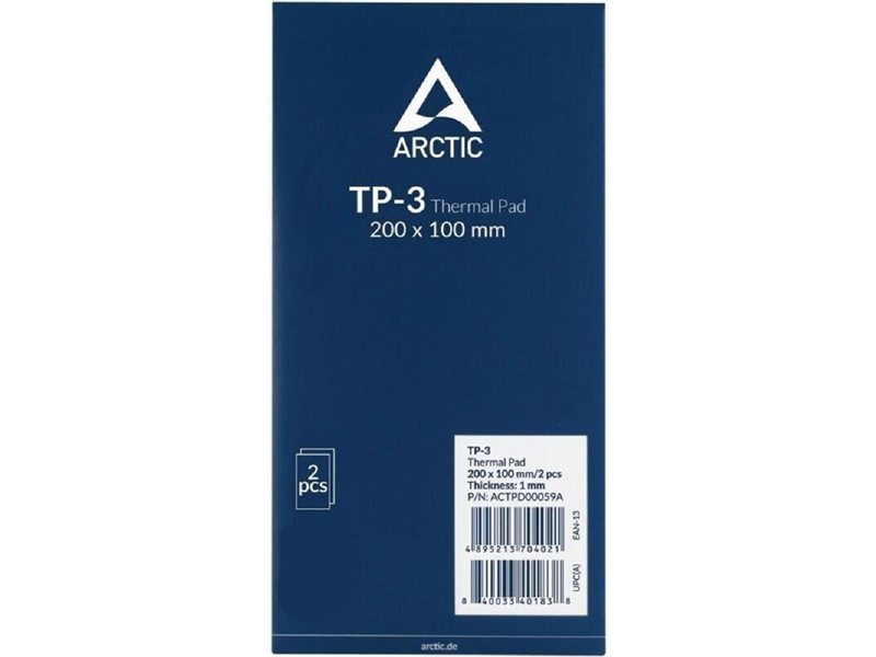 Thermal pad 200x100mm, 1.0mm - 2 Pack TP-3 ACTPD00059A