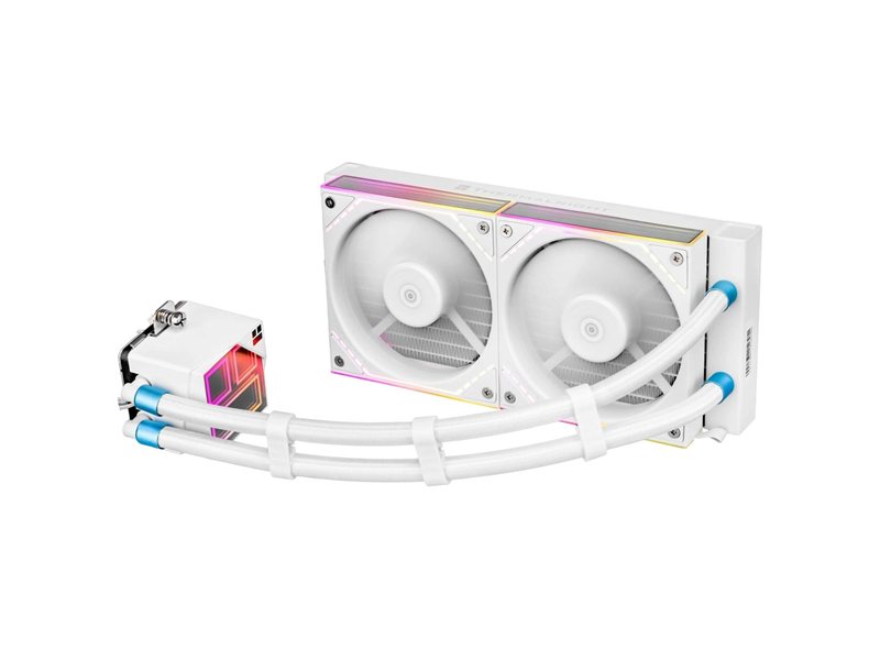 Thermalright Система водяного охлаждения Frozen Infinity 240 White / 2x120mm ARGB PWM Fans / TRFI240W