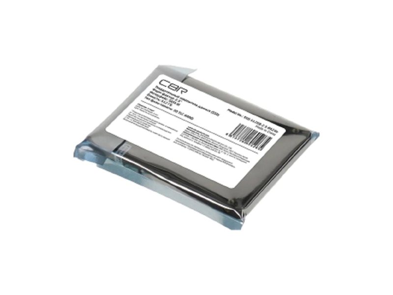 CBR SSD-512GB-2.5-BS24b, Внутренний SSD-накопитель, серия "Base", 512 GB, 2.5", SATA III 6 Gbit/s, 3D TLC NAND, R/W speed up to 550/500 MB/s, TBW (TB) 256, OEM