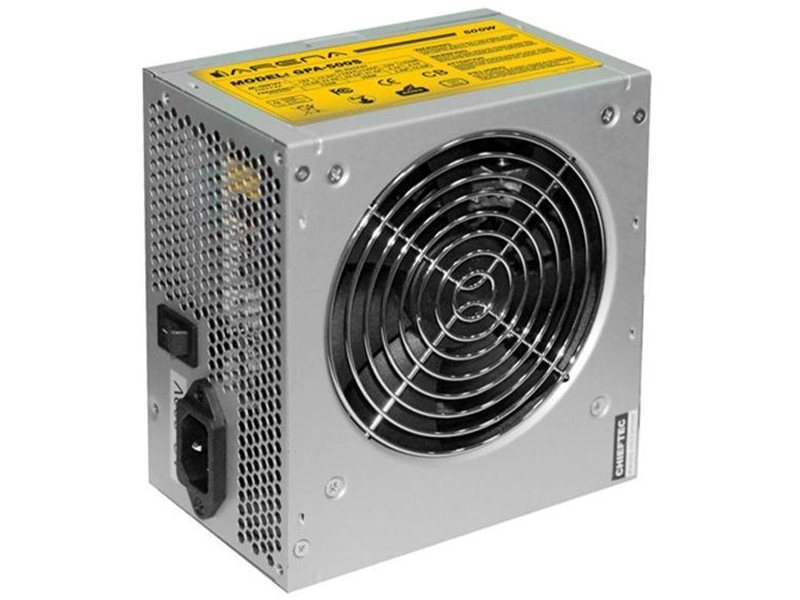 Блок питания Chieftec ATX 550W iArena GPA-550S (20+4pin) APFC 120mm fan 4xSATA