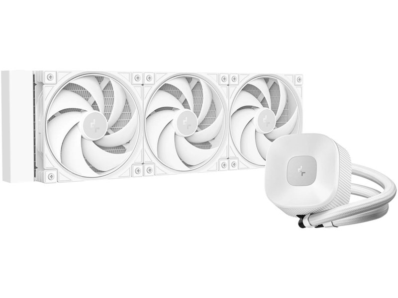 Система водяного охлаждения Deepcool LE360 V2 Pure ARGB Soc-AM5/AM4/1200/1700/1851 белый 4-pin 24.96dB Al 250W 1554gr Ret (R-LE360PURE-WHLNMD-G-1)