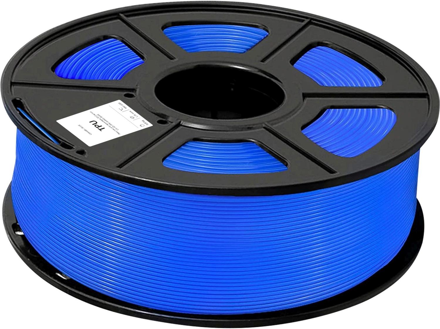 Пластик для принтера 3D Cactus CS-3D-TPU-0.8KG-BLUE TPU d1.75мм 0.8кг L336м 1цв.