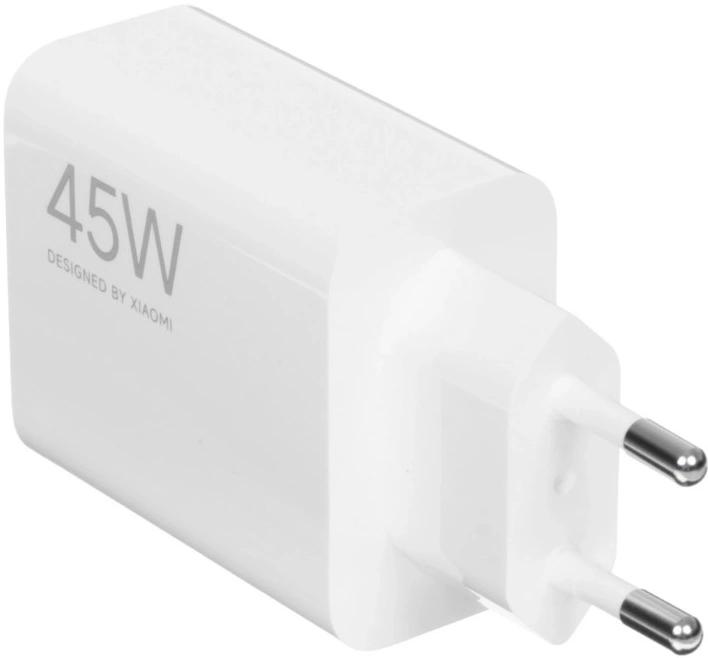 Сетевое зар./устр. Xiaomi BHR07SLEU 45W 4.1A (PD) USB-A универсальное белый