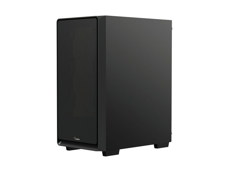 Корпус ПК без блока питания/ Case Ocypus Gamma C60 BK, Midi-Tower, TG, no fans, 1xUSB-A 3.0 + 2xUSB 2.0, ATX, mATX, mITX Black
