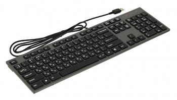 Клавиатура A4Tech KV-300H серый/черный USB slim кабель 1.5м