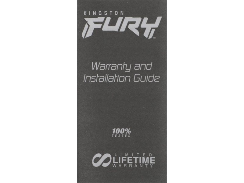 Память DDR5 8GB 5600MHz Kingston KF556C36BBE-8 Fury Beast Black RTL Gaming PC5-44800 CL36 DIMM UDIMM 288-pin 1.25В single rank с радиатором Ret