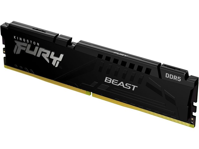 Память DDR5 32GB 5600MHz Kingston KF556C40BB-32 Fury Beast RTL Gaming PC5-44800 CL40 DIMM 288-pin 1.25В dual rank с радиатором Ret