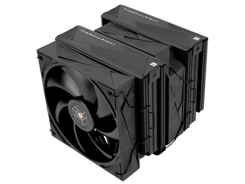 Вентилятор для процессора Thermalright Cooler Royal Pretor 130 Black / PWM/ all Intel/AMD/ 2 fans/ 6mm*6/ Screws