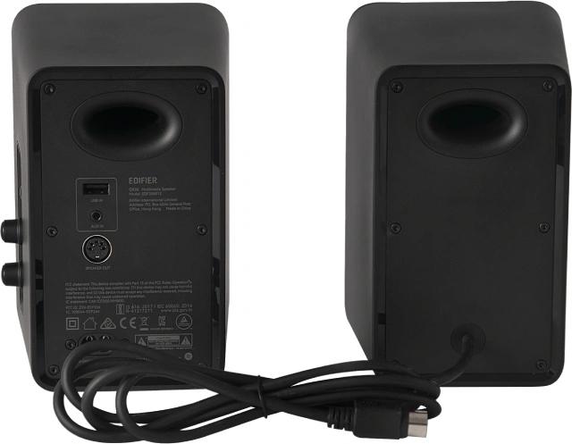 Колонки Edifier QR30 2.0 черный 30Вт