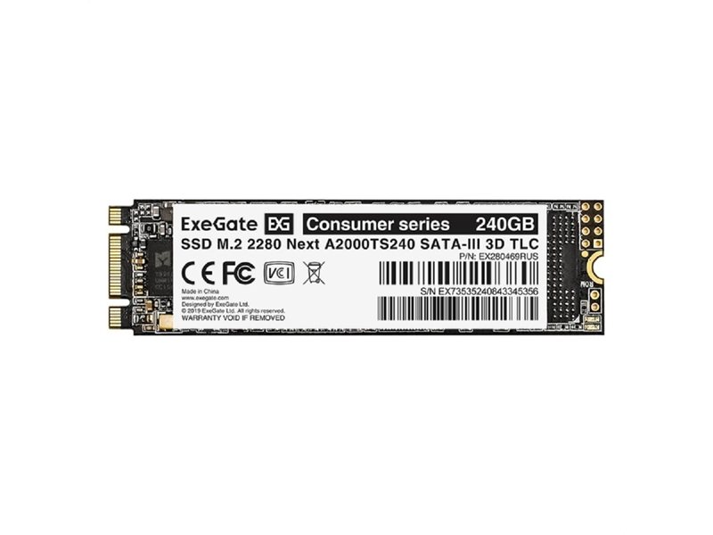 ExeGate SSD M.2 240GB Next Series EX280469RUS