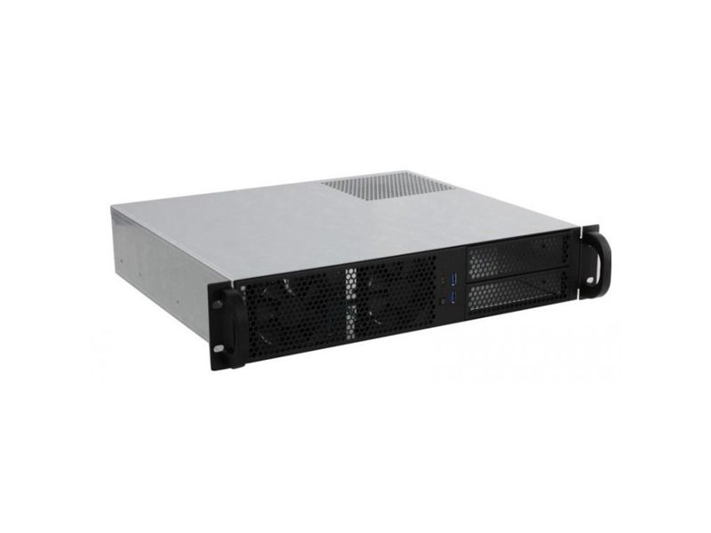 Procase RM238-B-0 Корпус 2U Rack server case, черный, без блока питания(PS/2,mini-redundant), глубина 380мм, MB 9.6"x9.6"