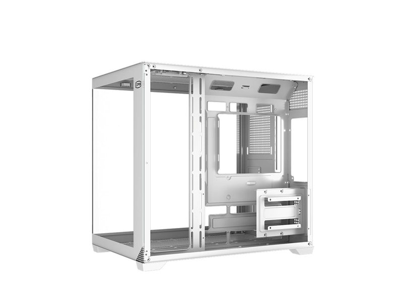 Корпус без блока питания/ Case PCCooler C3T700 WH, Midi-Tower, TG, no fans, 1xUSB-A 3.0 + 1xUSB-A 2.0 + 1xUSB-C, ATX, mATX, mITX White