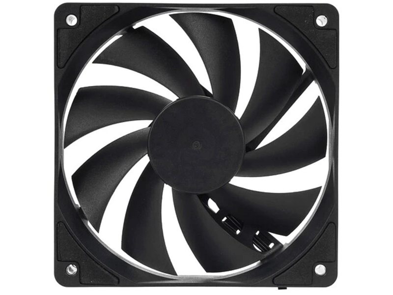 Вентилятор Digma DFAN-120-7 120мм черный 3-pin 4-pin (Molex) Ret