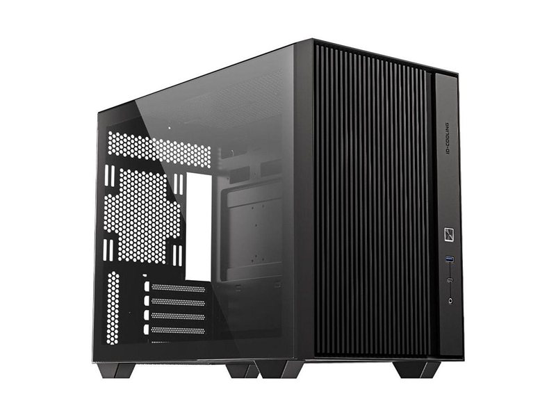 Case ID-Cooling FLOW 500 Black mATX/ win TG/ no fan/ Gen2 Type C/ CPU 180mm/ GPU 403mm/ no PSU