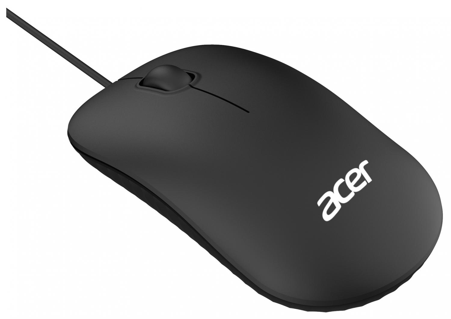 Мышь Acer OMW122 черный оптическая 1200dpi USB 3but (ZL.MCEEE.00V)