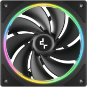 Вентилятор для корпуса Deepcool FL12R SE Reverse ARGB 120х120x25 черный 4-pin 25.79дБ (R-FL12RSE-BKAPN1-G) Ret