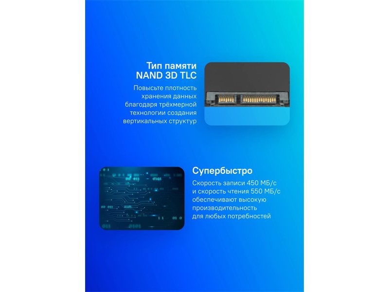 Накопитель SSD Silicon Power SATA-III 256GB SP256GBSS3A55S25 Ace A55 2.5"