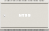 Шкаф коммутационный NTSS Премиум (NTSS-W6U6060FD) настенный 6U 570x600мм пер.дв.металл 60кг серый 500мм 18.8кг 220град. 370мм IP20 сталь