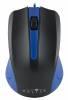 Мышь Оклик 225M черный/синий оптическая 1200dpi USB 3but (288233)