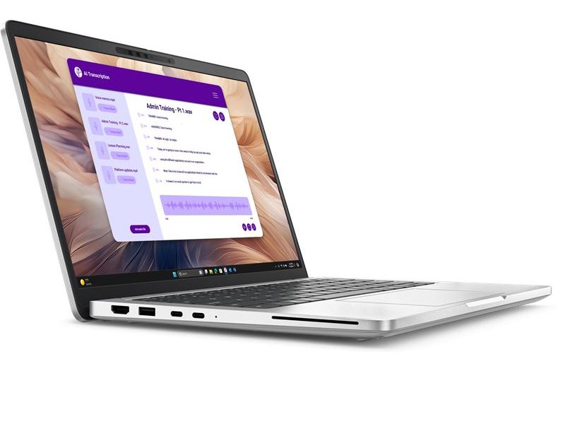 Ноутбук Dell Pro 13 Plus (PB13250) Core Ultra 7 268V 13,3" FullHD+300nit AG,32GB LPDDR5,2TB SSD,Intel Arc graphics,3 cell ,Backlit,FPR,Thunderbolt,W11Pro/English,1,23kg,2y,KB Eng/Rus,Silver