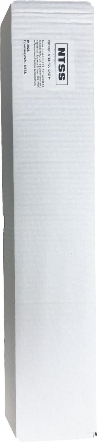 Блок распределения питания NTSS NTSS-PDU-DA2034 гор.размещ. 8xSchuko базовые 16A Schuko 1.8м