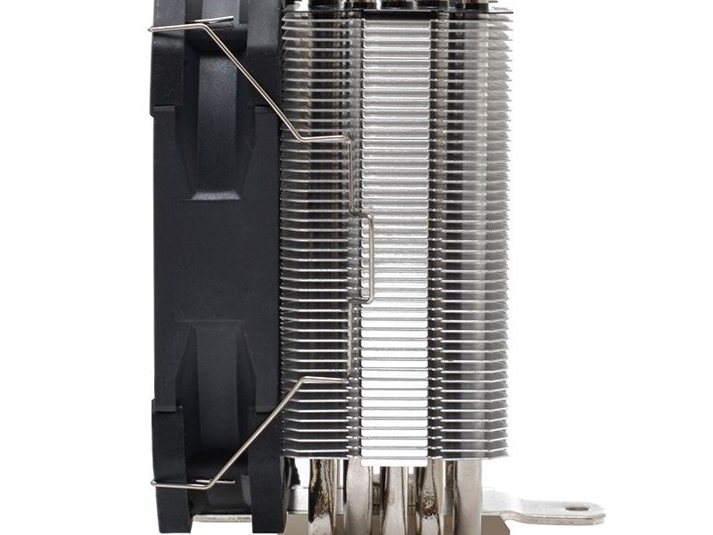 Кулер для процессора/ CPU Cooler Thermalright Assassin King 120 MINI V2 (4-pin PWM, 135mm, Al/Cu, 5x6mm, 1x120mm, 64.87CFM, 25.6dBA, 1500RPM, S: 1851/1700/1200/115X, AM5/AM4, black/silver)