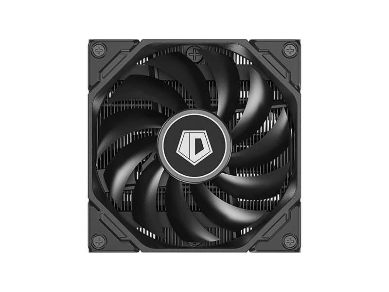 Cooler ID-Cooling IS-47-XT / V2 LGA1700/1200/115X/AM4 низкопрофильный высота 47mm TDP 95W, PWM, 4 тепл.трубки + медная база, FAN 92mm, черный) BOX