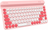 Клавиатура A4Tech FBK30 розовый USB беспроводная BT/Radio slim Multimedia (FBK30 RASPBERRY)