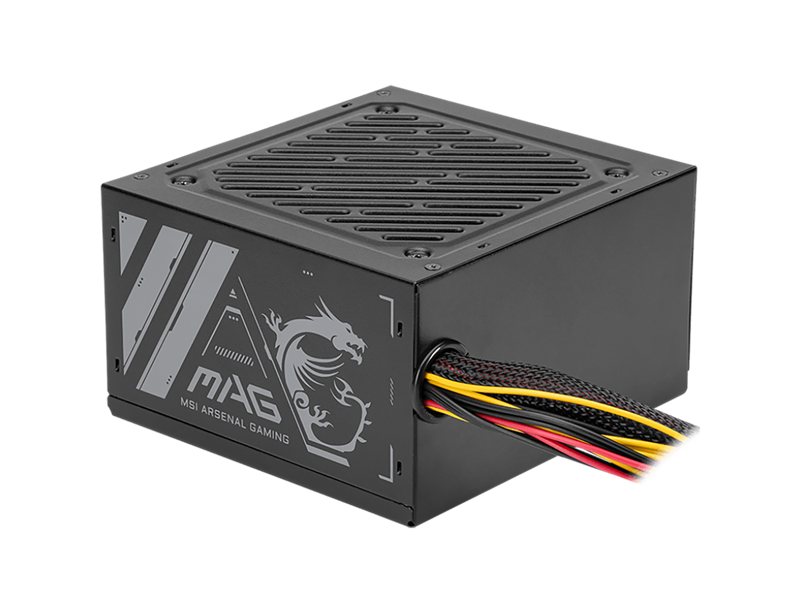 Блок питания ПК MSI MAG A500N-H 500W, Non-Modular