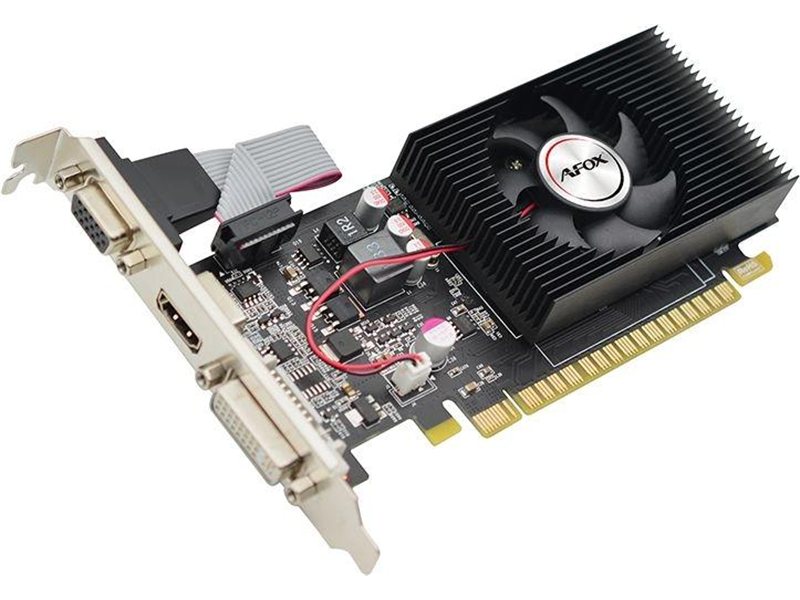 Видеокарта Afox PCI-E 2.0 AF730-2048D3L6 NVIDIA GeForce GT 730 2Gb 128bit GDDR3 700/1333 DVIx1 HDMIx1 CRTx1 HDCP Ret low profile