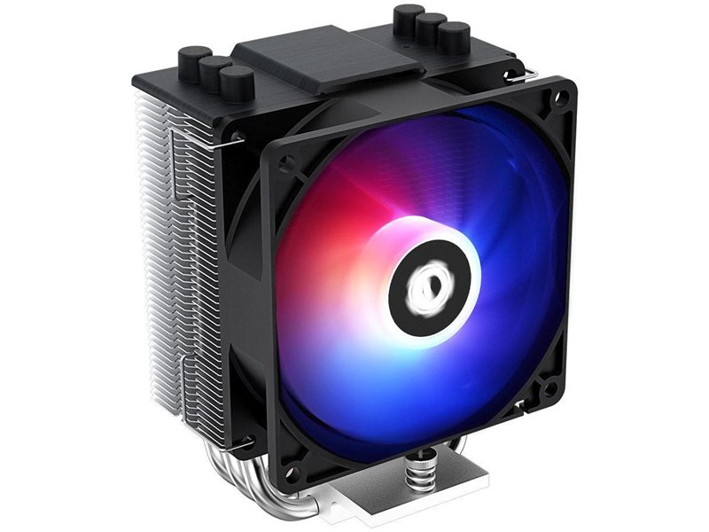 Устройство охлаждения(кулер) ID-Cooling SE-903-XT RGB Soc-AM5/AM4/1200/1700/1851 черный 4-pin 14-26dB Al+Cu 130W 650gr Ret
