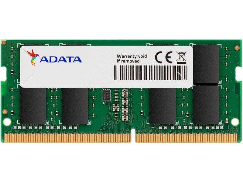 Память DDR4 8Gb 3200MHz A-Data AD4S32008G22-SGN RTL PC4-25600 CL22 SO-DIMM 260-pin 1.2В single rank Ret