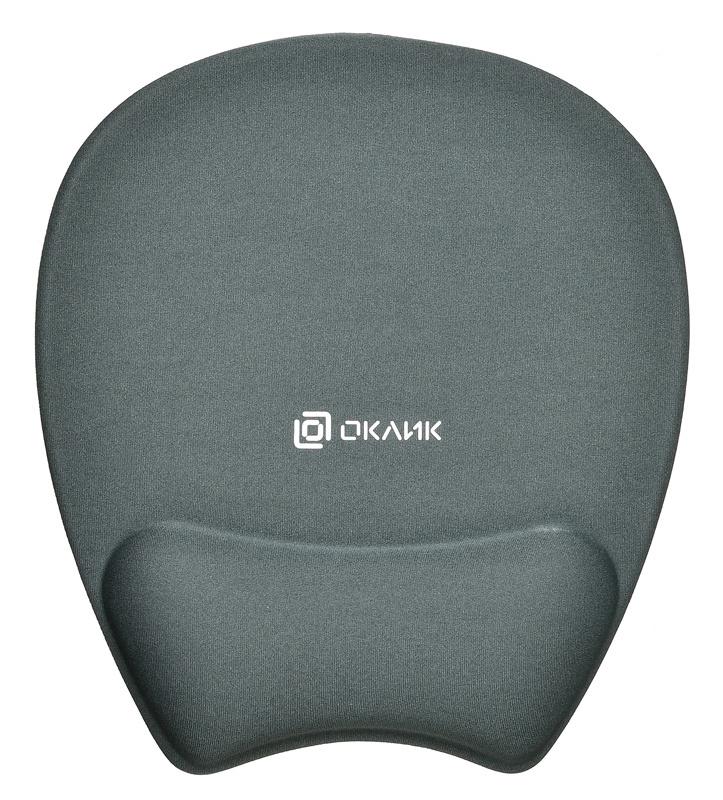 Коврик для мыши Оклик OK-RG0580-GR Мини серый 245x220x24мм