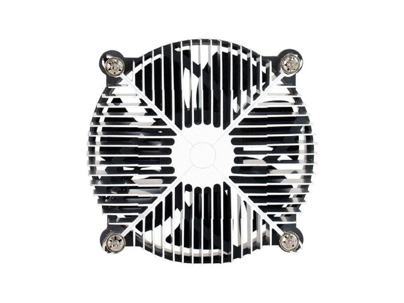 Exegate EX286141RUS Кулер ExeGate EK-11508.PWM (Al, LGA1150/1151/1155/1156/1200, TDP 75W, Fan 90mm, PWM, 1200-2600RPM, Hydro bearing, 4pin, 11-24db, 285г, с термопастой, на винтах, Retail color box)