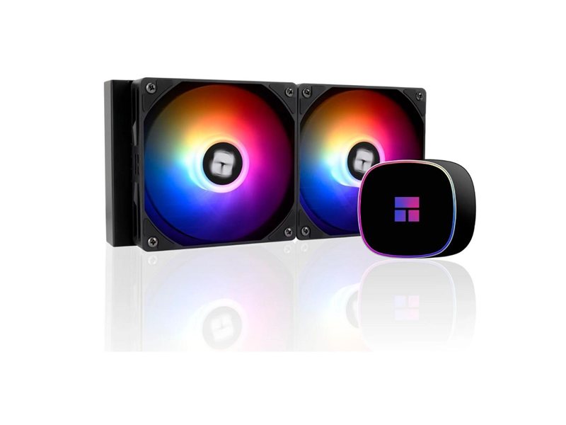 Thermalright Система водяного охлаждения Frozen Horizon 240 ARGB Black V2 / 2x120mm ARGB PWM Fans / TRFH240ABV2