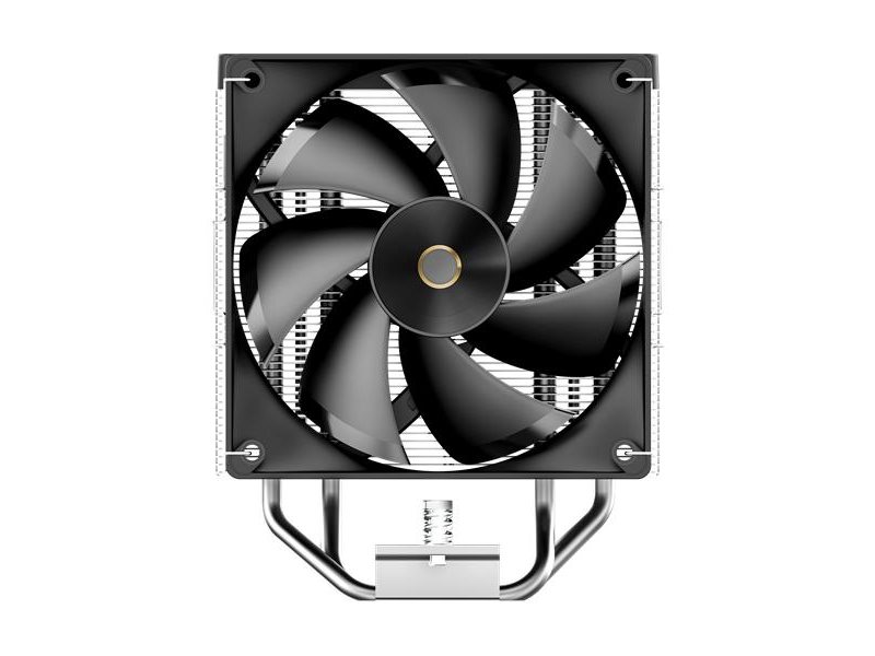 Кулер для процессора/ CPU Cooler Ocypus Delta A40 Elite BK (220W, 4-pin PWM, 156.7mm, Al/Cu, 4x6mm, 1x120mm, 73CFM, 29dBA, 2000RPM, S: 1851/1700/1200/115X, AM5/AM4, black)