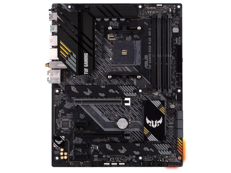 Материнская плата ASUS TUF GAMING B550M-PLUS WIFI II AM4 mATX 4xDDR4 2xPCIEx16 PCIEx1 2xM.2 USB-C DP HDMI 2.5GLAN Wi-Fi 6 (305705) {10}