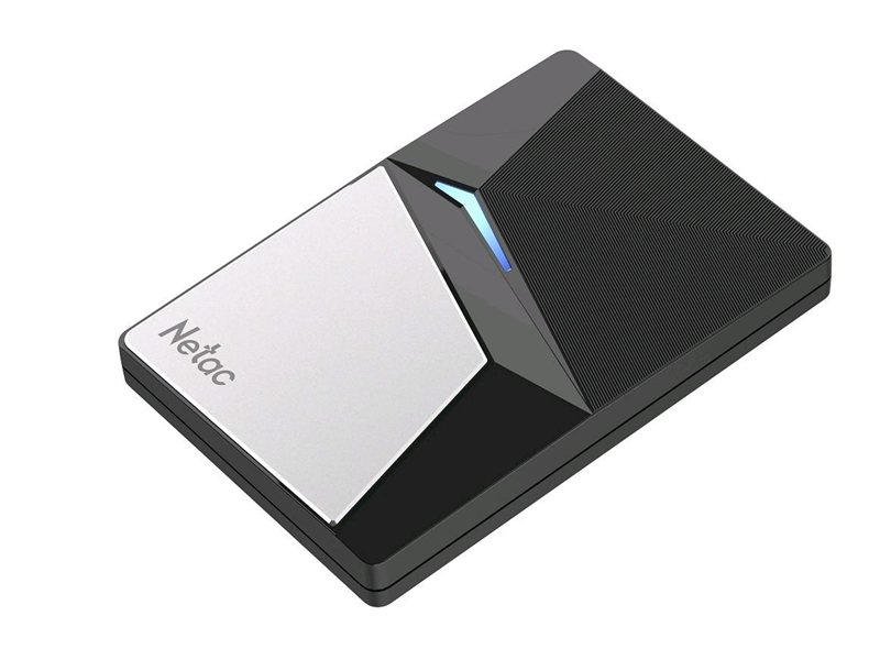 Накопитель SSD Netac USB-C 960Gb NT01Z7S-960G-32BK Z7S 2.5" черный