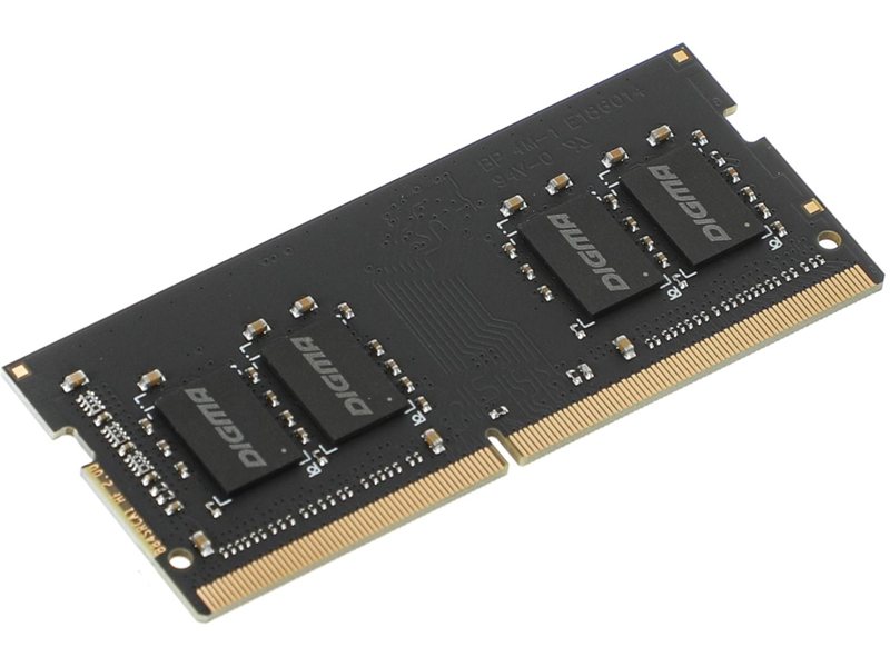 Память DDR4 4Gb 2666MHz Digma DGMAS42666004S RTL PC4-21300 CL19 SO-DIMM 260-pin 1.2В single rank Ret