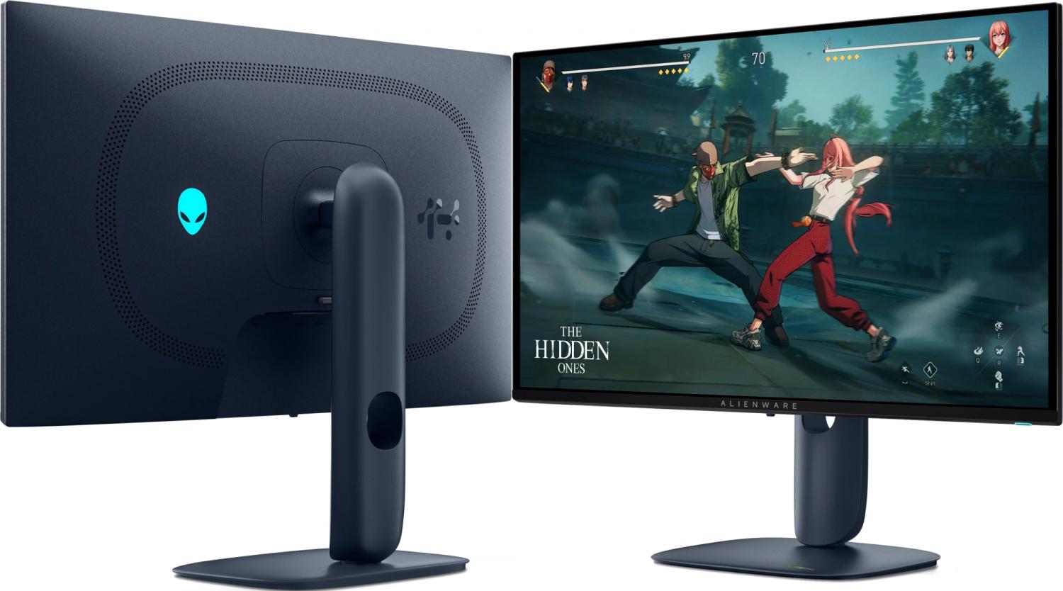 Монитор Dell 27" Alienware AW2725D черный QD OLED LED 0.03ms 16:9 HDMI матовая HAS Piv 1000cd 178гр/178гр 2560x1440 280Hz FreeSync Premium Pro DP 2K USB 6.35кг