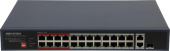 Коммутатор Hikvision DS-3E0326P-E/M(C) (L2) 25x100Мбит/с 1SFP 24PoE 230W неуправляемый