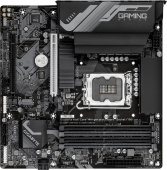Материнская плата Gigabyte B760M GAMING X DDR4 GEN5 Soc-1700 Intel B760 4xDDR4 mATX AC`97 8ch(7.1) 2.5Gg RAID+HDMI+DP