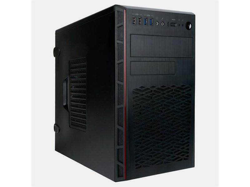 корпус Mini Tower InWin EMR065 Black 600W PM-600ATX  U3.0*2+U2.0*2+A(HD)+intrusion switch  mATX