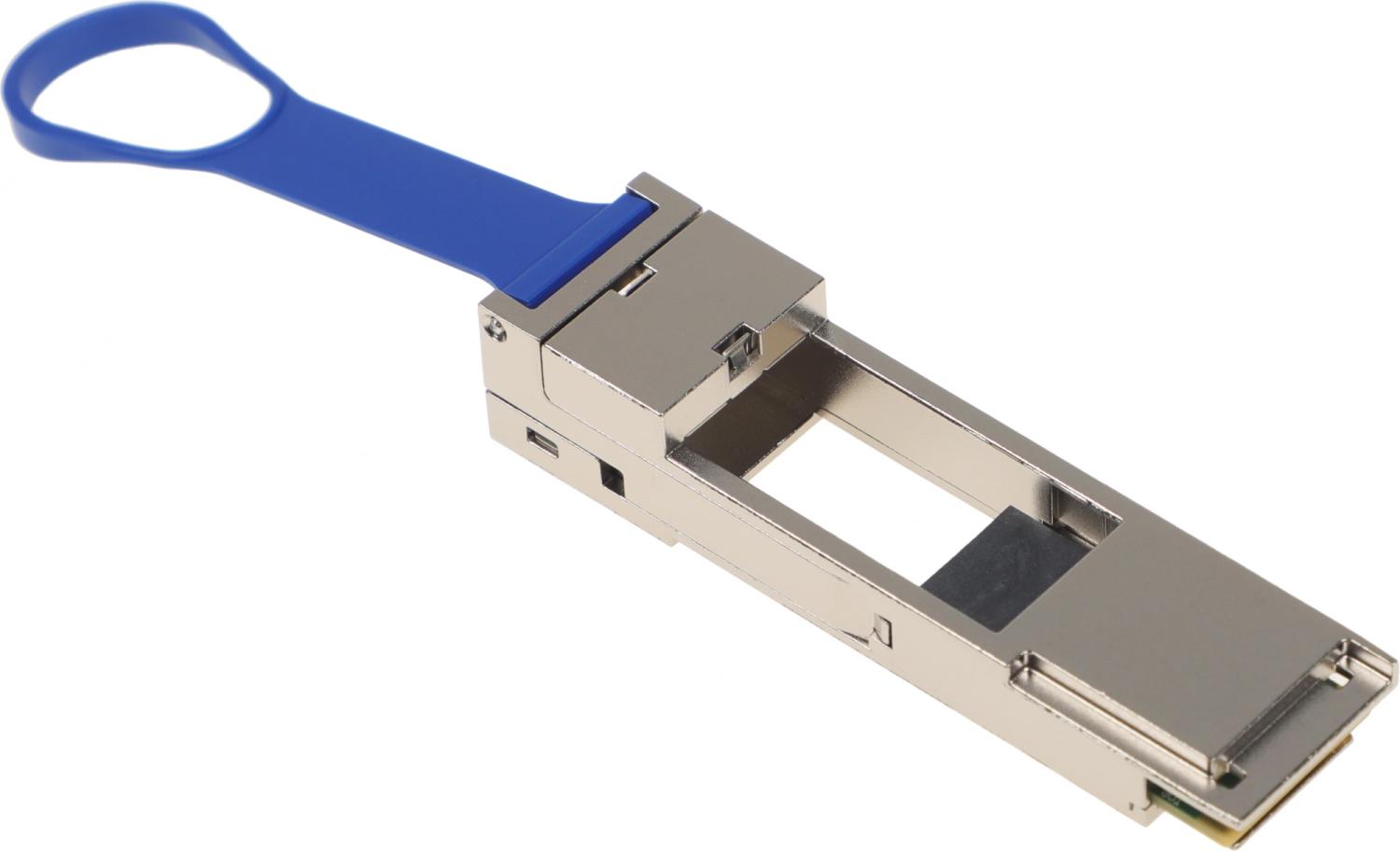 Адаптер MikroTik XQ+CM0000-XS+ 0.01м серый QSFP28-SFP28