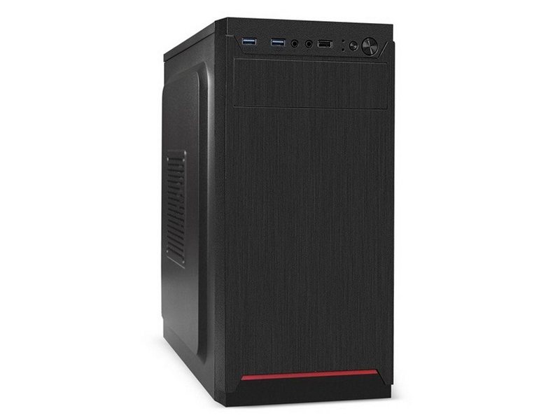 Корпус для ПК Exegate EX292356RUS (mATX, без БП, 1*USB+2*USB3.0, аудио, черный)