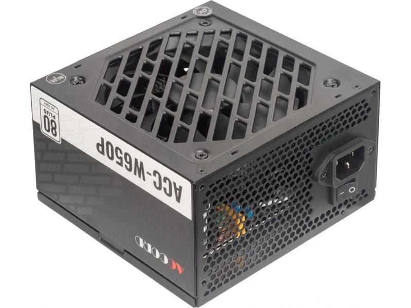 Блок питания Accord ATX 650W ACC-W650P 80+ white (20+4pin) APFC 120mm fan 6xSATA RTL